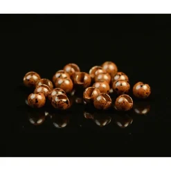 Slotted Tungsten Beads - Mottled Brown - Your Premium Fishing Gear Store Rods Lines Baits Accessories* Clearance