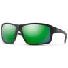 Smith Hookshot Sunglasses Matte Black ChromaPop Polarized Green Mirror - Your Premium Fishing Gear Store Rods Lines Baits Accessories* Store