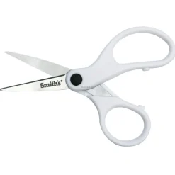 Smith's Stainless Scissors, White, 3" - Your Premium Fishing Gear Store Rods Lines Baits Accessories* Clearance