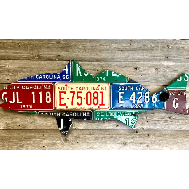 South Carolina Redfish License Plate Art - Your Premium Fishing Gear Store Rods Lines Baits Accessories* Hot
