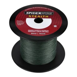 Spiderwire Stealth Braided Superline [1500 Yards, Moss Green/Yellow] - Your Premium Fishing Gear Store Rods Lines Baits Accessories* Online