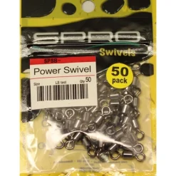 Spro Power Swivel Pro Pack Swivels 50 Pack - Your Premium Fishing Gear Store Rods Lines Baits Accessories* Outlet