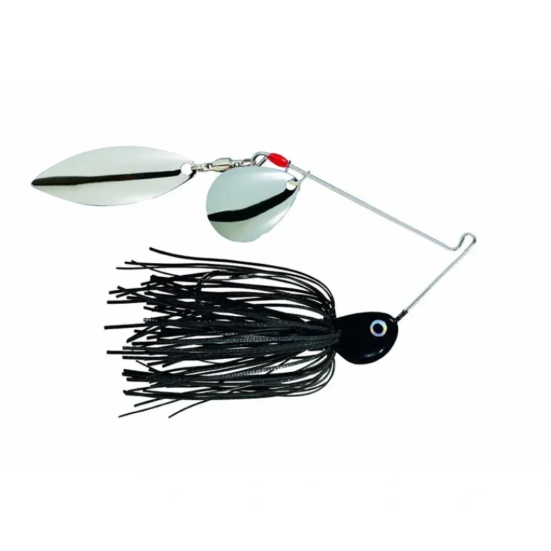 Strike King Potbelly Spinner Bait (Black, 3/8oz) Colorado Blades - Your Premium Fishing Gear Store Rods Lines Baits Accessories* Discount