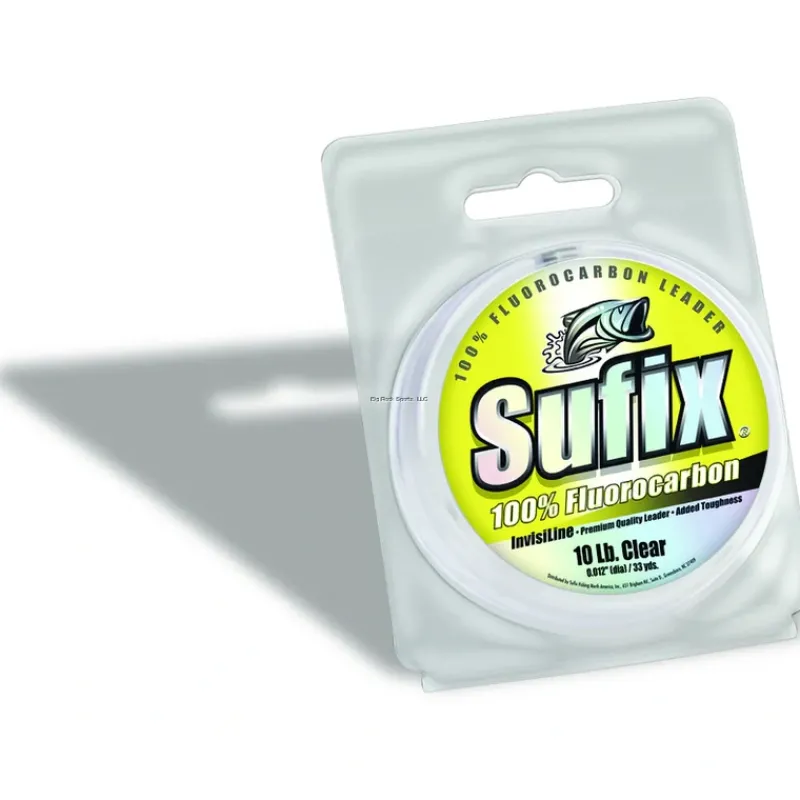 Sufix Invisiline Fluorocarbon Leader 33yd 80lb Clear - Your Premium Fishing Gear Store Rods Lines Baits Accessories* Hot