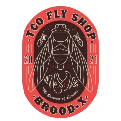 Summer of Cicadas Sticker - Your Premium Fishing Gear Store Rods Lines Baits Accessories* Fashion