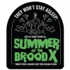 Summer of the Brood X Sticker - Your Premium Fishing Gear Store Rods Lines Baits Accessories* Sale