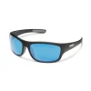 Suncloud Cover Sunglasses Matte Black Polarized Blue Mirror - Your Premium Fishing Gear Store Rods Lines Baits Accessories* Discount