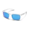 Suncloud Hundo Sunglasses Matte Crystal Polarized Blue Mirror - Your Premium Fishing Gear Store Rods Lines Baits Accessories* Shop