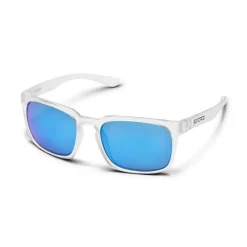 Suncloud Hundo Sunglasses Matte Crystal Polarized Blue Mirror - Your Premium Fishing Gear Store Rods Lines Baits Accessories* Shop
