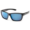 Suncloud Mayor Sunglasses Black Polarized Blue Mirror - Your Premium Fishing Gear Store Rods Lines Baits Accessories* Flash Sale