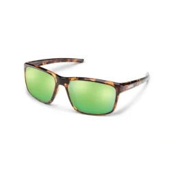 Suncloud Respek Sunglasses Tortoise Polarized Green Mirror - Your Premium Fishing Gear Store Rods Lines Baits Accessories* Cheap