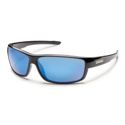 Suncloud Voucher Sunglasses Black Polarized Blue Mirror - Your Premium Fishing Gear Store Rods Lines Baits Accessories* Cheap