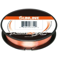 Sunline Power 2C FC Fluorocarbon Line, 165yd, Metered Orange/Clear - Your Premium Fishing Gear Store Rods Lines Baits Accessories* Flash Sale
