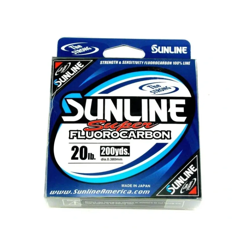 Sunline Super Flurocarbon Fishing Line 20lb 200yd Clear - Your Premium Fishing Gear Store Rods Lines Baits Accessories* New