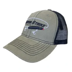 Super Strike Trucker Hat Olive/Black-mesh - Your Premium Fishing Gear Store Rods Lines Baits Accessories* Store