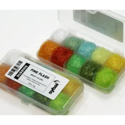 Sybai Fine Flash Nymph Dubbing Box- Bright - Your Premium Fishing Gear Store Rods Lines Baits Accessories* Discount
