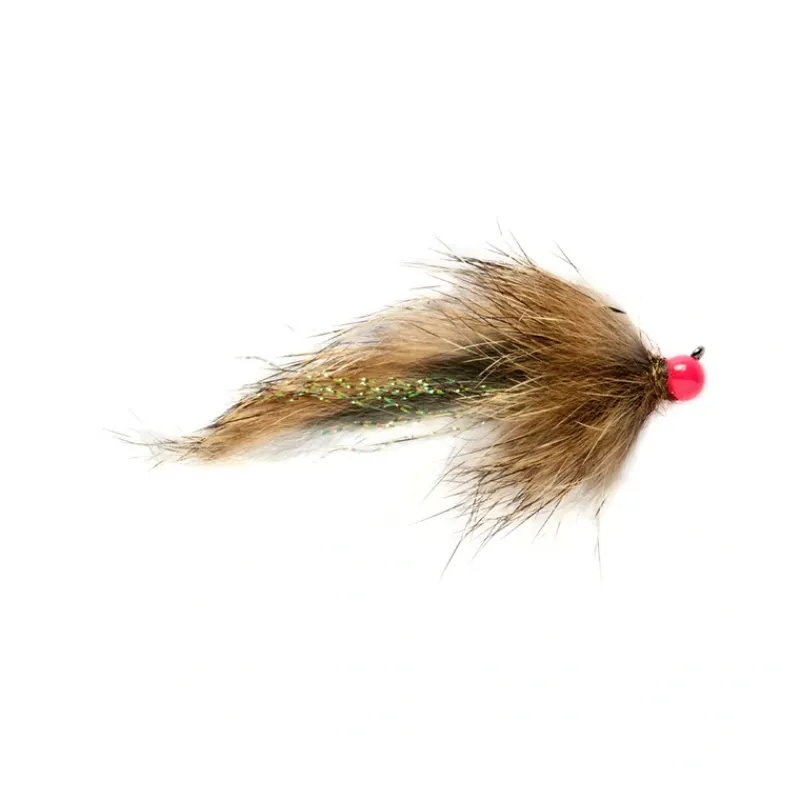 Tactical Hot Head Jig Zonker Natural Barbless - Your Premium Fishing Gear Store Rods Lines Baits Accessories* New
