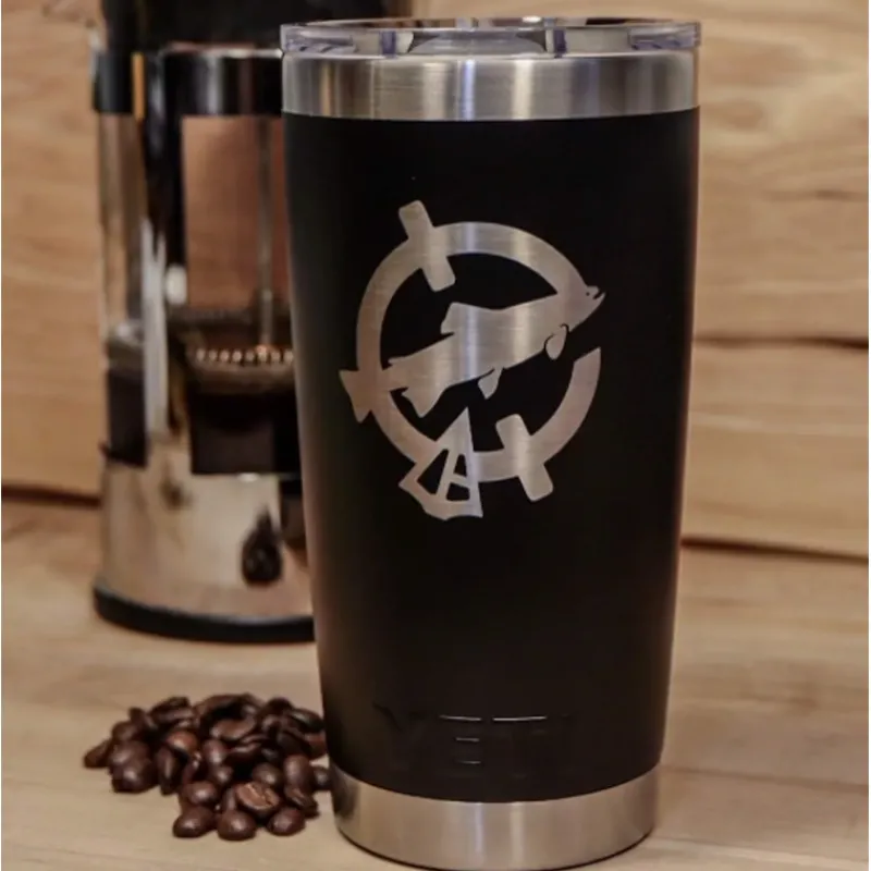 TCO EuroOptic Branded Yeti 20oz Tumbler with Magslider Lid - Your Premium Fishing Gear Store Rods Lines Baits Accessories* Store