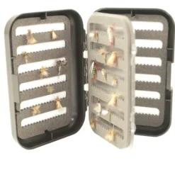 TCO Fly Box - Lightweight box with swingleaf - Your Premium Fishing Gear Store Rods Lines Baits Accessories* Cheap