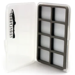 Fly Fishing^ TCO Fly Box - Slim box Short 8 Compartment - Your Premium Fishing Gear Store Rods Lines Baits Accessories