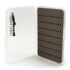 Fly Fishing^ TCO Fly Box - Slim Short Teardrop Foam - Your Premium Fishing Gear Store Rods Lines Baits Accessories