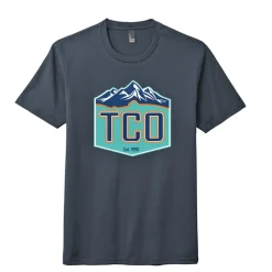 Fishing Line^ TCO Logo T-Shirt - Fish Mountain Crest - Your Premium Fishing Gear Store Rods Lines Baits Accessories