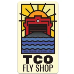 Fly Fishing^ TCO Sticker - Red Bridge - Your Premium Fishing Gear Store Rods Lines Baits Accessories