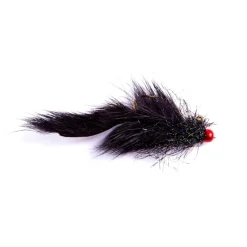 Fly Fishing^ TFP Balanced Squirrel Black - Your Premium Fishing Gear Store Rods Lines Baits Accessories