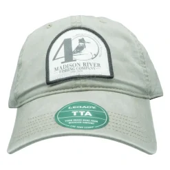 Shop All^ 40th Logo Hat Storm Grey w/Printed Front Patch - Your Premium Fishing Gear Store Rods Lines Baits Accessories