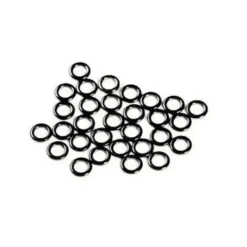 Fly Fishing^ TIPPET RINGS LARGE BLACK NICKEL - Your Premium Fishing Gear Store Rods Lines Baits Accessories