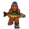 Fly Fishing^ Trout Huntin' Squatch Sticker - Your Premium Fishing Gear Store Rods Lines Baits Accessories