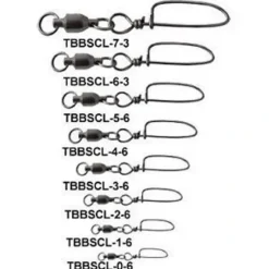 Fishing Line^ Tsunami Ball Bearing Snap Swivel with Coastlock - Your Premium Fishing Gear Store Rods Lines Baits Accessories