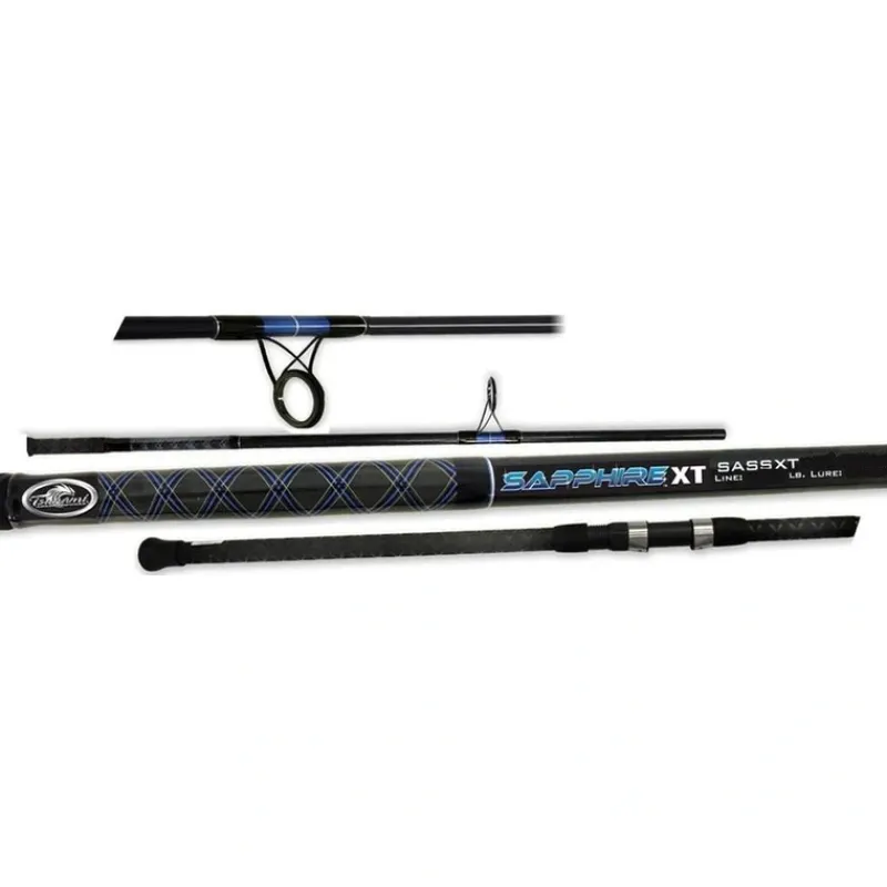 Fishing Line^ Tsunami Sapphire XT 2pc Surf Spinning Rod - Your Premium Fishing Gear Store Rods Lines Baits Accessories
