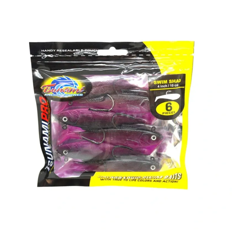 Bait^ Tsunami Soft Bait Swim Shad - Your Premium Fishing Gear Store Rods Lines Baits Accessories