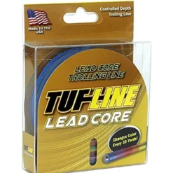 Fishing Line^ Tuf-Line Lead Core Trolling Line 18lb 100yd MultiColor - Your Premium Fishing Gear Store Rods Lines Baits Accessories
