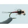 Fly Fishing^ Tungsten Jiggy Micro May Red #18 - Your Premium Fishing Gear Store Rods Lines Baits Accessories