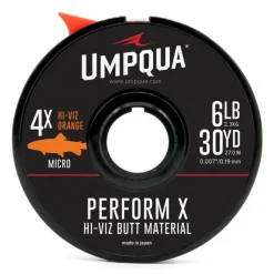 Fishing Line^ Umpqua Hi-Viz Euro Butt Material Fl. Orange (30M) - Your Premium Fishing Gear Store Rods Lines Baits Accessories