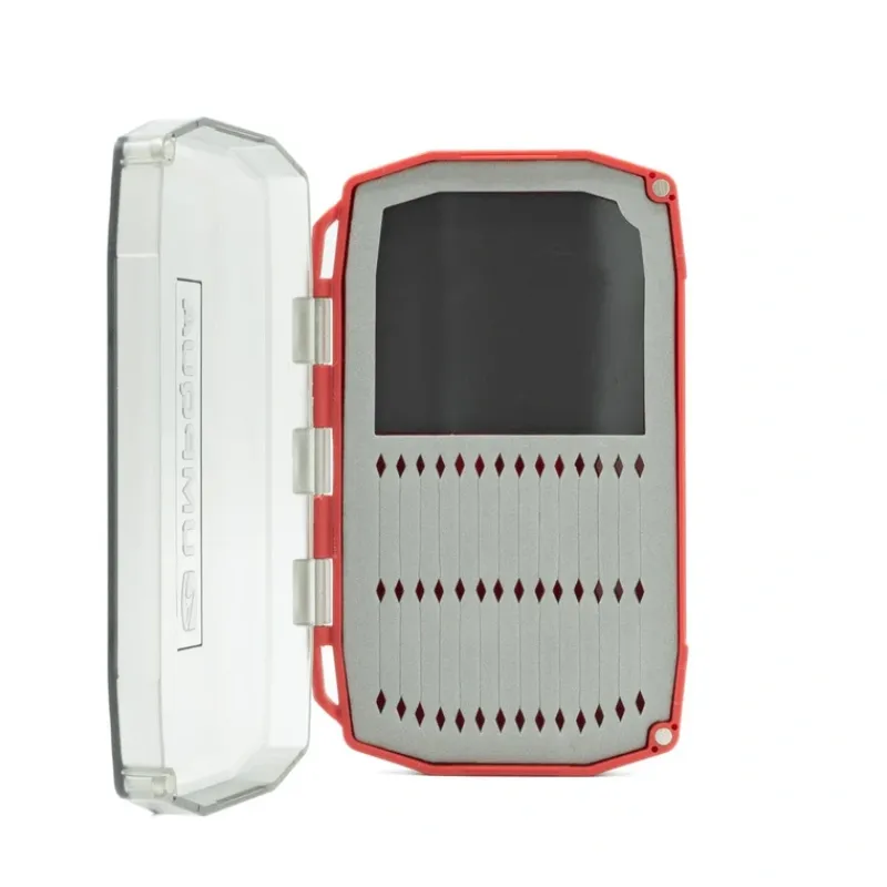 Fly Fishing^ UMPQUA UPG FOAM DAYTRIPPER MINI RED FLY BOX - Your Premium Fishing Gear Store Rods Lines Baits Accessories