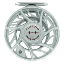 Fly Fishing^ USED Hatch Finatic 7 Plus Clear/Red Fly Reel - Your Premium Fishing Gear Store Rods Lines Baits Accessories