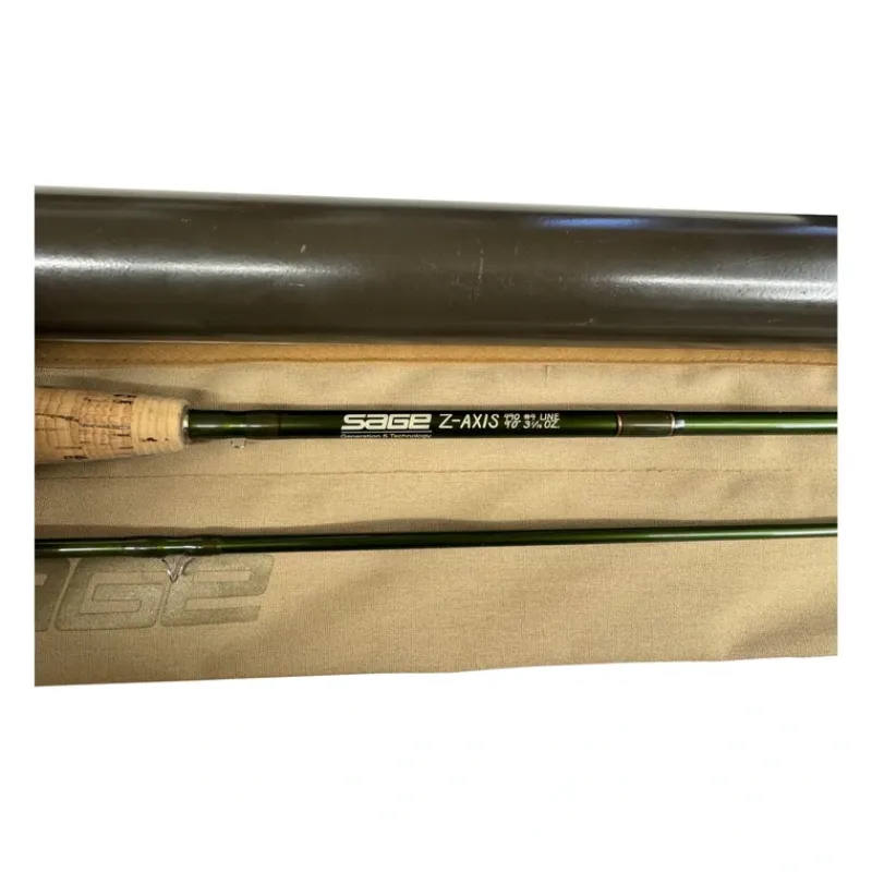 Fly Fishing^ USED SAGE Z-Axis Fly Rod 4WT - 9'0" - 2pc - Your Premium Fishing Gear Store Rods Lines Baits Accessories