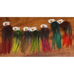 Fishing Line^ UV2 Coq De Leon Persigon Fire Tail Feathers - Your Premium Fishing Gear Store Rods Lines Baits Accessories