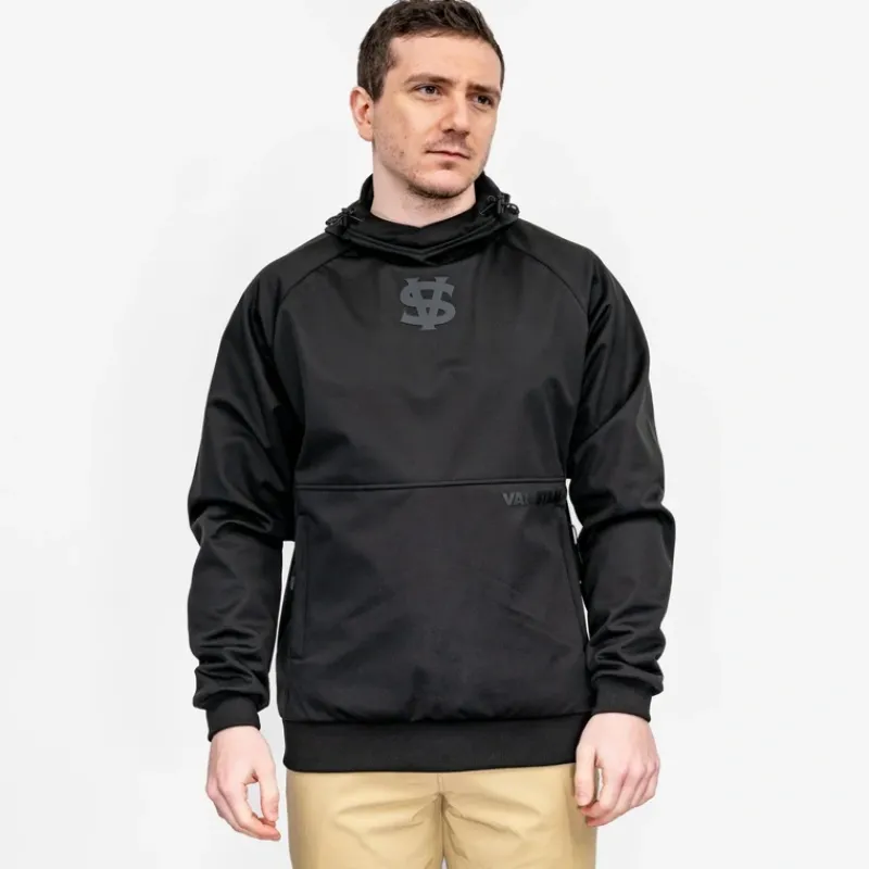 Fishing Line^ Van Staal Elastic Drawcord Hoodie, Black - Your Premium Fishing Gear Store Rods Lines Baits Accessories