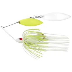 Bait^ War Eagle Screamin Eagle Painted Head Double Willow Spinnerbait- 1/2oz- White Chartreuse - Your Premium Fishing Gear Store Rods Lines Baits Accessories