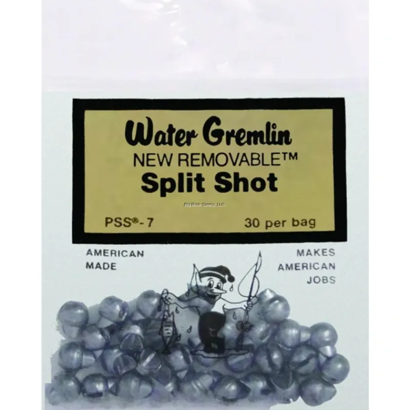 Fishing Line^ Water Gremlin Removable Split Shot - Your Premium Fishing Gear Store Rods Lines Baits Accessories