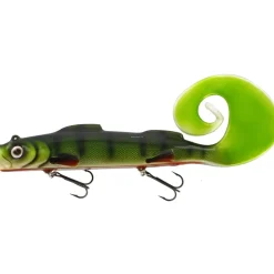 Bait^ Westin MonsterTeez Curl Tail Swimbait, 9-7/8", 7-3/16oz, Sinking Wow Perch - Your Premium Fishing Gear Store Rods Lines Baits Accessories