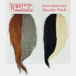 Fly Fishing^ Whiting Introductory Hackle Pack - Four 1/2 Capes - Your Premium Fishing Gear Store Rods Lines Baits Accessories