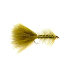 Fly Fishing^ Woolly Bugger Olive (TCH) - Your Premium Fishing Gear Store Rods Lines Baits Accessories