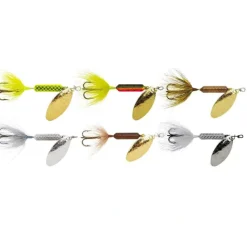 Fishing Line^ Wordens 225-Y349 Rooster Tail In-Line Spinner 6 Pak, Sz 1/16oz, - Your Premium Fishing Gear Store Rods Lines Baits Accessories