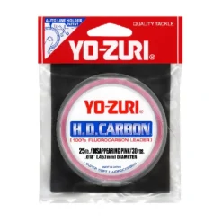Fishing Line^ Yo-Zuri HD Carbon 100% Fluorocarbon Leader (4-300lb, 30yd, Disappearing Pink) - Your Premium Fishing Gear Store Rods Lines Baits Accessories