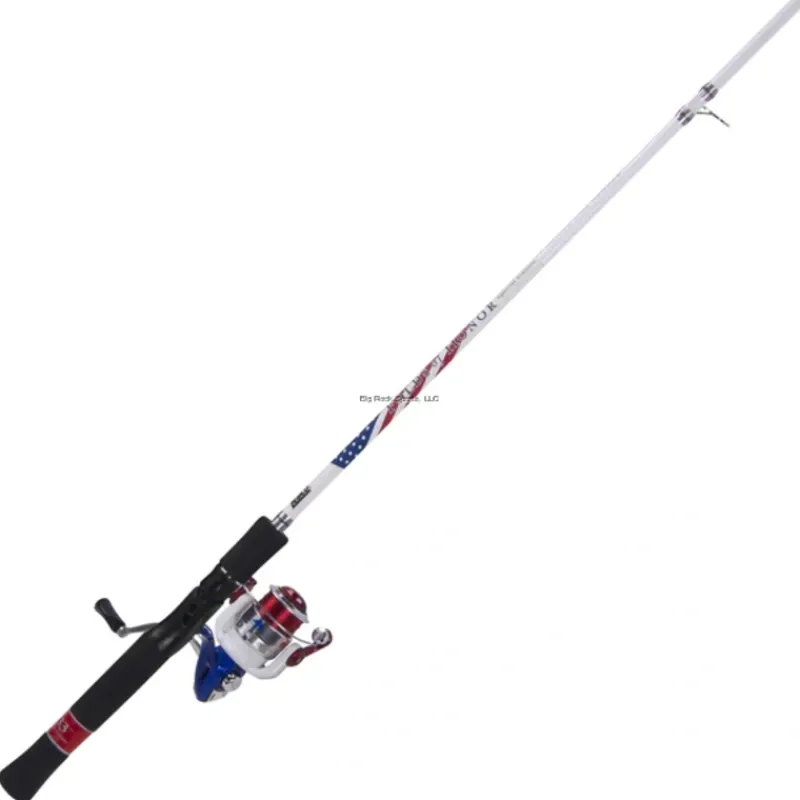 Fishing Line^ Zebco FOHS20602MA.NS4 Fold of Honor Spinning combo 6' 2pc, Med - Your Premium Fishing Gear Store Rods Lines Baits Accessories